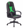 Кресло игровое TopChairs ST-CYBER 8 черный/салатовый эко.кожа крестовина пластик