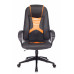 Кресло игровое TopChairs ST-CYBER 8 черный/оранжевый эко.кожа крестовина пластик 