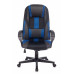 Кресло игровое TopChairs ST-CYBER 9 черный/синий текстиль/эко.кожа крестовина пластик 
