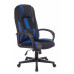 Кресло игровое TopChairs ST-CYBER 9 черный/синий текстиль/эко.кожа крестовина пластик 
