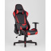 Кресло игровое TopChairs Racer черно-красное 