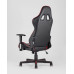Кресло игровое TopChairs Racer черно-красное 