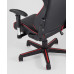 Кресло игровое TopChairs Racer черно-красное 
