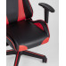 Кресло игровое TopChairs Racer черно-красное 