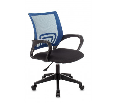 Кресло офисное TopChairs ST-Basic сетка/ткань синий 