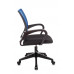 Кресло офисное TopChairs ST-Basic сетка/ткань синий 