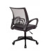 Кресло офисное TopChairs ST-Basic сетка/ткань серый 