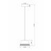 Подвесной светильник Moderli V2750-1PL Hammilton 1*LED*10W 
