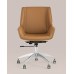 Кресло офисное TopChairs Crown коричневое 