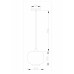 Подвесной светильник Moderli V2132-P Teen 1*E27*60W 