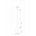 Подвесной светильник Moderli V2020-1P Glass 1*G9*5W 