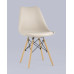 Обеденная группа стол DSW D100, 4 стула Eames Soft бежевый 
