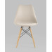 Обеденная группа стол DSW D90, 4 стула Eames Soft бежевый 