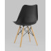 Обеденная группа стол DSW D100, 4 стула Eames Soft черный 