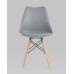 Обеденная группа стол DSW D100, 4 стула Eames Soft серый 