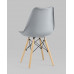Обеденная группа стол DSW D100, 4 стула Eames Soft серый 