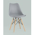Обеденная группа стол DSW D90, 4 стула Eames Soft серый 