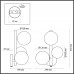 Бра c выключателем Odeon Light 4818/3W TOVI 
