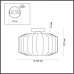 Светильник потолочный Odeon Light 4747/1C BINGA 