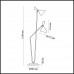 Торшер Odeon Light 4665/2F RASTO 