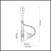 Светильник для гибкого трека Odeon Light 3807/1B BRETA 
