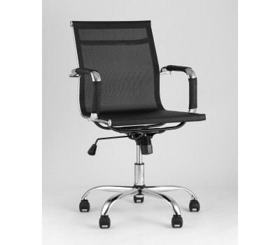 Кресло руководителя TopChairs Village черный 