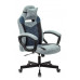 Кресло игровое Бюрократ VIKING 6 KNIGHT BL FABRIC синий 