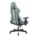 Кресло игровое Бюрократ VIKING 7 KNIGHT BL FABRIC синий текстиль/эко.кожа 