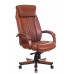 Кресло руководителя Бюрократ T-9924WALNUT светло-коричневый Leather Eichel кожа с подголов. крестовина металл/дерево 