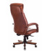 Кресло руководителя Бюрократ T-9924WALNUT светло-коричневый Leather Eichel кожа с подголов. крестовина металл/дерево 