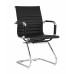 Кресло для посетителей TopChairs Visit черное 