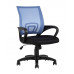 Кресло офисное TopChairs Simple голубое 