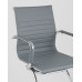 Кресло для посетителей TopChairs Visit серое 