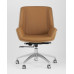Кресло офисное TopChairs Crown коричневое 