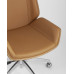 Кресло офисное TopChairs Crown коричневое 