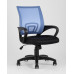 Кресло офисное TopChairs Simple голубое 