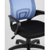 Кресло офисное TopChairs Simple голубое 