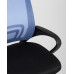 Кресло офисное TopChairs Simple голубое 