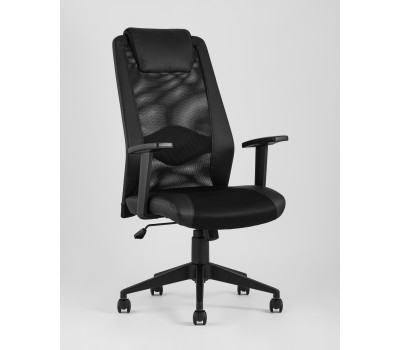 Кресло офисное TopChairs Studio черное 