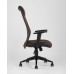 Кресло офисное TopChairs Studio коричневое 