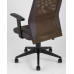 Кресло офисное TopChairs Studio коричневое 