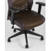 Кресло офисное TopChairs Studio коричневое 