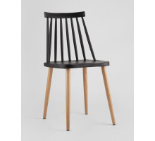 Стул Морган пластиковый черный