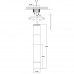 Потолочный светильник Arte Lamp A2514PL-1BK Orion 