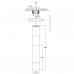 Потолочный светильник Arte Lamp A2514PL-1WH Orion 
