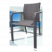 Плетеный стул AFM-4030B Brown из искусственного ротанга
