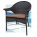 Кресло LV-140B-Brown  из искусственного ротанга
